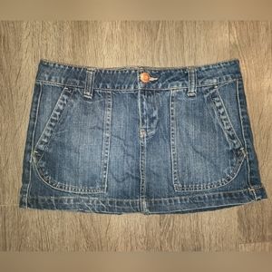 Aeropostale mini denim skirt